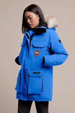 Chamarras Canada Goose Mujer Mexico - PBI Expedition Abrigos Azules HA0531694